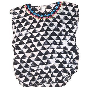 MARA HOFFMAN KIDS GEOMETRIC COVER-UP